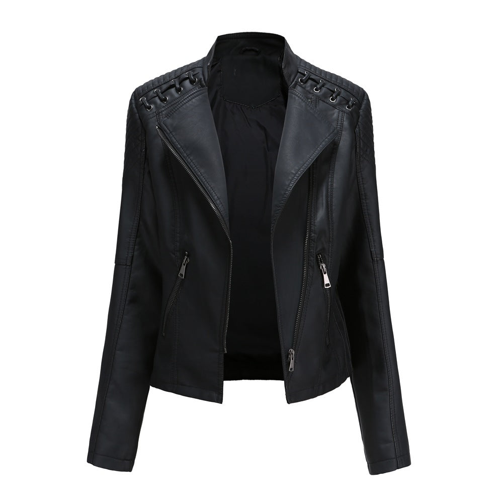 Women's Leather Short Jacket Women's Leather Short Jacket